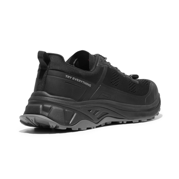 Men's Breathable Trail Running Shoes  - BLACK - 3